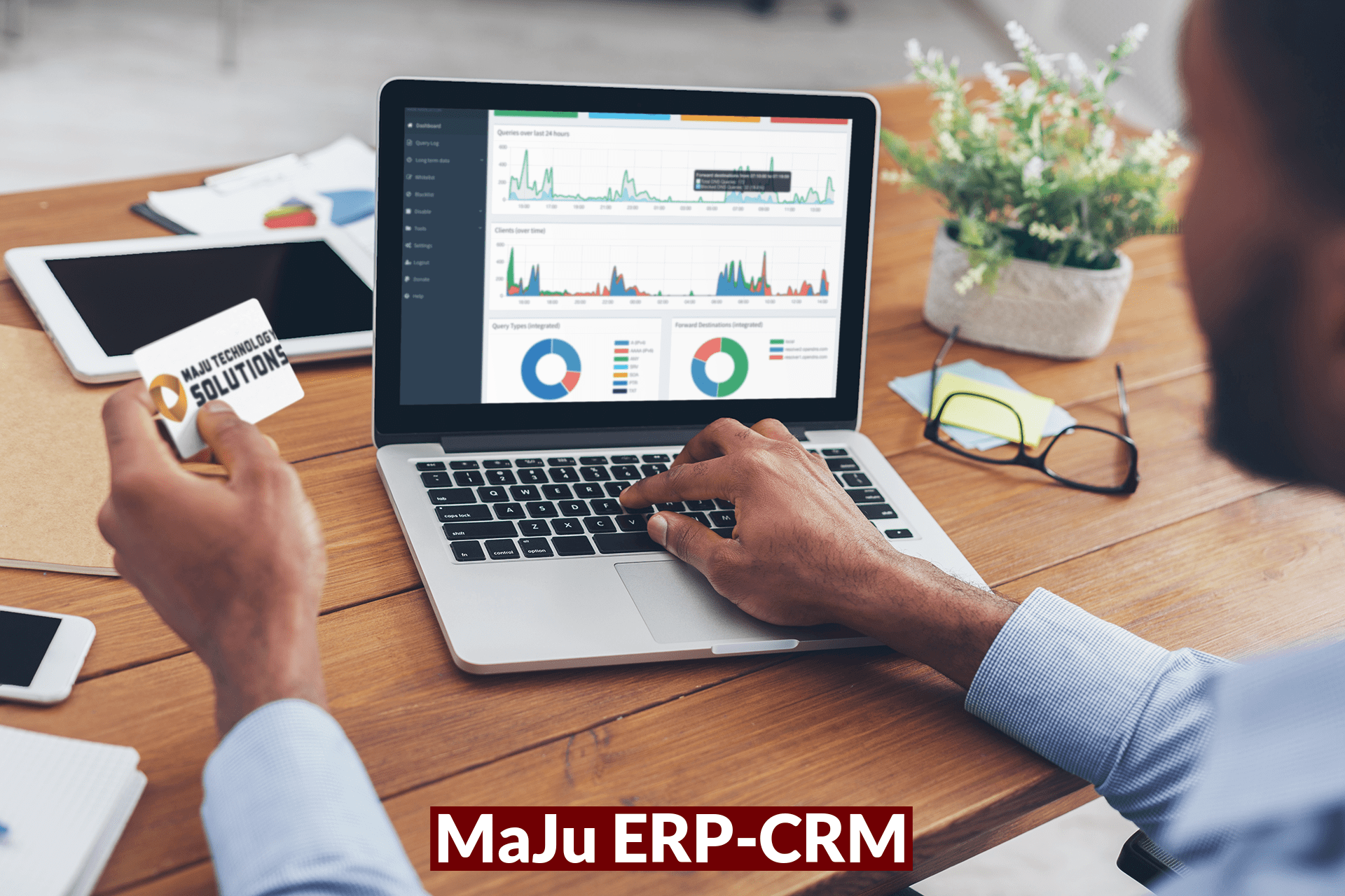 MaJu ERP-CRM Administrador de recursos empresariales para Estudios Webcam